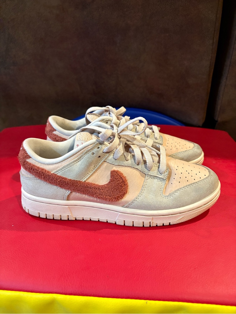 Women's Nike Dunk Low "Terry Swoosh" sneakers